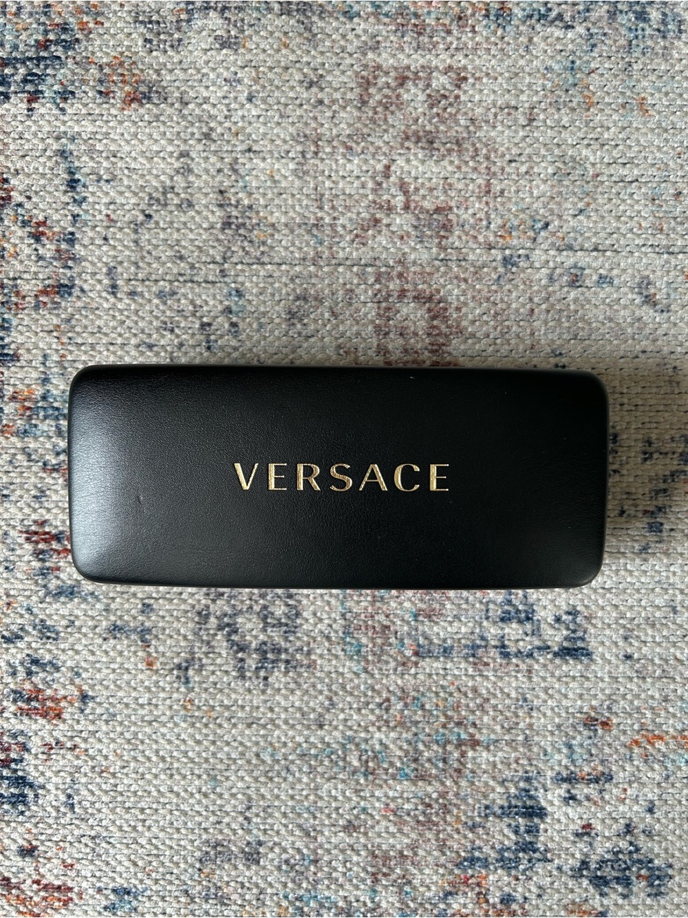 Versace Black Hard Clamshell Sunglasses/Eyeglasses Case 1